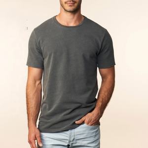 Camisetas de Tela de Rizo para Hombre, 100% Algodón Orgánico, Camiseta Ecológica de Tela de Rizo, Camiseta de Rizo para Hombre - Product Image 1