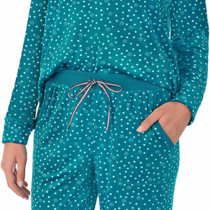 Ropa de Dormir para Mujer a Precio Razonable, Pijama de Manga Larga con Pantalones, Precio al por Mayor - Product Image 6
