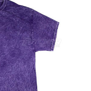 Camiseta Cómoda con Lavado Ácido para Hombre, Diseño Único con Efecto Desgastado Vintage, Corte Relajado, Estilo Moderno para Uso Diario - Product Image 3