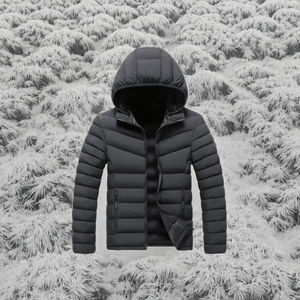 Chaqueta Acolchada con Capucha Summit Explorer - Chaqueta de Montañismo Resistente para Exteriores - Forro Polar Cálido para Invierno - Product Image 2