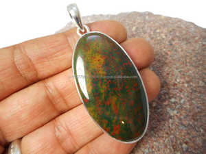 Colgante de Plata de Ley 925 con Granate, Chapado en Oro, Joyería Artesanal con Piedras para Collar de Compromiso - Product Image 3