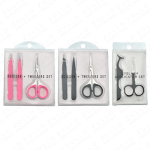 ชุดอุปกรณ์ดูแลผิวหน้า OEM 3 PICS พร้อมที่ต่อขนตา แหนบ กรรไกรตัดแต่งขนคิ้ว สำหรับต่อขนตาและตกแต่งขนตาอย่างแม่นยำ - Product Image 3