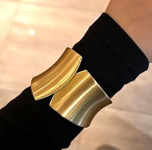 Handmade Vintage Hammered Brass Cuff Stack Wedding Party Festive <b>Adjustable</b> Trendy Boho Chunky Bangle Statement Jewelry <b>Bracelet</b> - Product Image 3