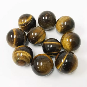Wholesale Natural Tiger's Eye <b>Crystal</b> Sphere <b>Ball</b> for Feng Shui, Reiki and Home decor - Product Image 4