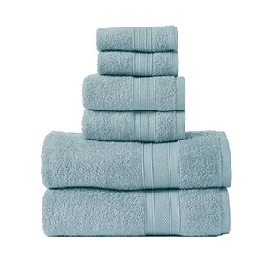 Serviette en coton 100 % personnalisable, séchage rapide, écologique, imprimée, couleur unie, haute qualité, pour usage domestique, prix de gros - Product Image 1