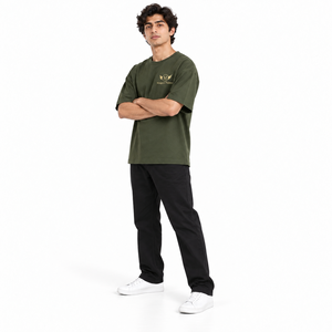 Camiseta de Hombre Personalizada Premium 100% Algodón, Suave al Tacto, Cómoda, Diseño Elegante, Transpirable, Manga Corta, Calidad Duradera - Product Image 2