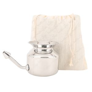 HealthAndYoga SteloKleen Jala Neti Pot Premium Outil de nettoyage nasal Ayurvédique Sinus Rinçage Naturel Sinus Apaisant Fabriqué en Inde - Product Image 1