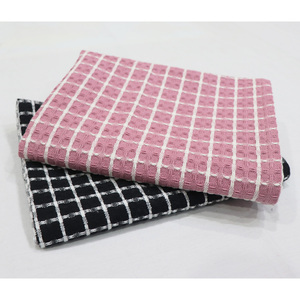 Chiffons de cuisine de haute qualité, super absorbants, séchage rapide, coton, serviette de cuisine à carreaux pour la cuisine - Product Image 4