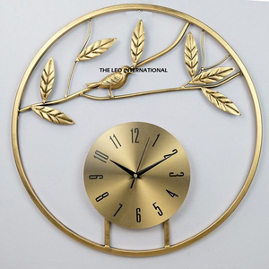Industry Trending Minimalist Metal Wall <b>Clock</b> Enhances Modern Decor Living Room Drawing Room Office Hotel Wall Spaces - Product Image 1
