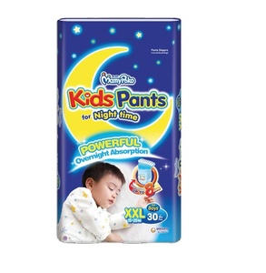 Couches jetables pour bébé à usage nocturne, douces, respirantes, meilleure absorption, couches pour bébés, pantalons pour enfants Mamypoko - Product Image 1