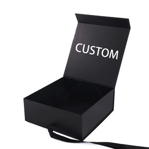 Custom Recyclable Magnetic Foldable Paper Gift <b>Box</b> with Embossing and Hot Stamping for Clothing <b>Socks</b> Jewelry Packaging - Product Image 4