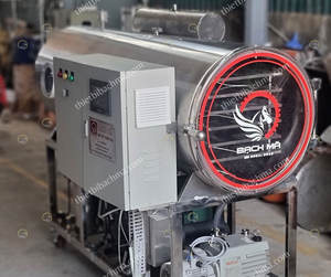 เครื่องอบแห้งแบบแช่แข็งเชิงพาณิชย์ WHFD-100 แบบมอเตอร์  สำหรับแปรรูปอาหาร  ทำจากสแตนเลส  ควบคุมการทำงานอัตโนมัติด้วย PLC  พร้อมระบบทำความร้อนด้วยไอน้ำ - Product Image 2