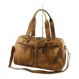 กระเป๋าเดินทางหนังแท้ น้ำหนักเบา พกพาสะดวก สไตล์เรโทร ขนาดใหญ่ จุของได้เยอะ สำหรับขึ้นเครื่องบิน ได้รับการรับรองสำหรับการเดินทาง - Product Image 3