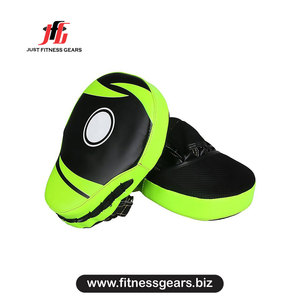 <b>Focus</b> <b>Pad</b> Training Punching Mitts White Orange PU Velcro Closure Breathable Martial Arts Sparring Gear - Product Image 6