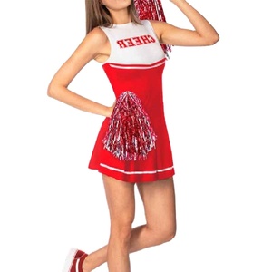 ชุดเชียร์ลีดเดอร์แบบยืดได้ พิมพ์ลายด้วยความร้อน ผลิตจากโพลีเอสเตอร์ 100% เนื้อผ้านุ่ม น้ำหนักเบา ดีไซน์ทันสมัยจาก Solid Traders - Product Image 4