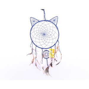เครื่องดักฝันแมวสีน้ำเงิน - Product Image 1