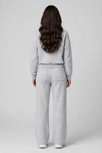 <b>Women's</b> Maroon <b>White</b> Color Block Printed 2-in-1 Polyester <b>Tracksuit</b> Set Full Sleeve Turtleneck Zipper Sporty Loose Fit Joggers - Product Image 3