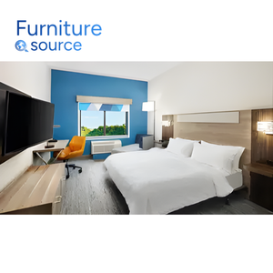 เฟอร์นิเจอร์ห้องนอนหรูหราเฟอร์นิเจอร์ห้องนอนแบบทนทานสำหรับวันหยุดออกแบบ MDF/LPL-ราคาโรงงานเฟอร์นิเจอร์ห้องนอน - Product Image 1