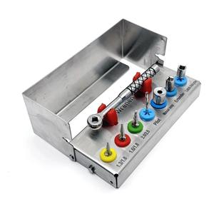 1 Kit d'extraction d'implants dentaires, Dilatateur osseux, Clé à cliquet pour l'extraction d'implants cassés SOS, Instruments chirurgicaux pour implants de haute performance - Product Image 3