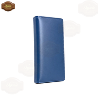 Dompet Kulit Pria Modern |    Dompet Lipat Kulit Asli untuk Pria |   Dompet Tipis Mewah Anti RFID |   Desain Minimalis
