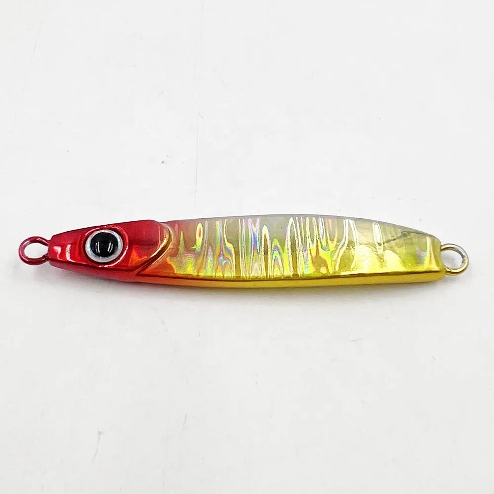 Alpha High Quality Fishing high sinker light glow lead fish18g long cast metal fishing shore jigging lure