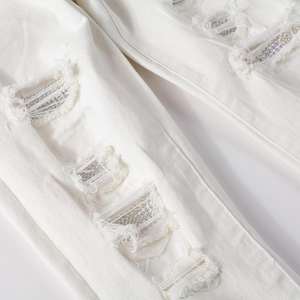 Pantalon en jean long décontracté pour homme, confortable, délavé, écologique et respirant, idéal pour toutes les saisons - Prix de gros - Product Image 6