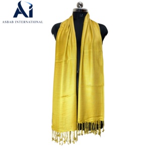 Écharpe longue en viscose pashmina en gros, hijab durable, léger, séchage rapide, respirant, cadeau tendance toutes saisons, fabricant - Product Image 4