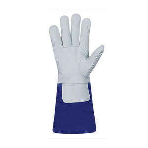 Gants de soudage en cuir avec logo personnalisé, paume résistante à la chaleur, longueur longue, antidérapants, durables, sans silicone et sans latex - Product Image 3
