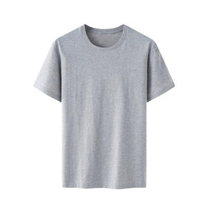 เสื้อยืดคอกลมผ้าฝ้ายแท้ 100% แบบยูนิเซ็กซ์ ขายส่ง รับสกรีนลาย เสื้อฮิปฮอปทรงโอเวอร์ไซส์ ทรงหลวม พิมพ์ลายกราฟิกได้ - Product Image 1