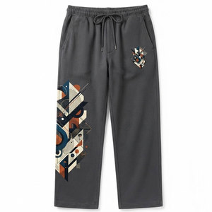 Pantalons DTF personnalisés pour hommes – Vêtements décontractés, streetwear, mode – Fournisseur en gros, fabricant de bas de gamme pour vêtements - Product Image 1