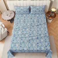 Ensemble de draps de lit modernes en coton polyester solide 600TC, écologiques, de haute qualité, pour la maison