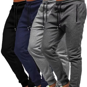 Pantalones Deportivos Blancos de Algodón 100% al por Mayor, Pantalones Deportivos de Alta Calidad para Hombre, Pantalones Deportivos con Logotipo Personalizado para Hombre - Product Image 4