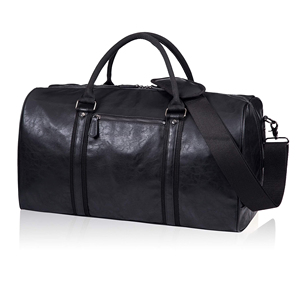 Premium Genuine Leather <b>Duffel</b> <b>Bags</b> for Men-Luxury Sport Large Capacity Multi-Pocket Design Top Handle Polyester Outdoor Use - Product Image 1