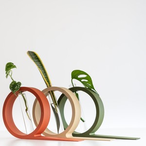 Sujetalibros Escandinavos Rojos de Madera de Pino al por Mayor |   Organizadores de Escritorio de Madera Hechos a Mano - Product Image 2