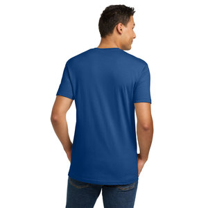 T-shirt en coton bleu roi à manches courtes pour homme – Vente en gros de t-shirts vierges haut de gamme 100 % coton USA – Vêtements personnalisables avec logo - Product Image 5