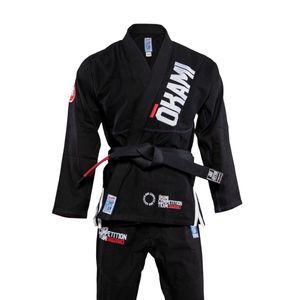 Kimono de Jiu-Jitsu 100% Coton Léger Prêt pour la Compétition Extensible Logo Personnalisé Uniforme Arts Martiaux OEM ODM Vente en Gros - Product Image 1