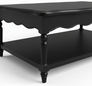 Table basse gonflable pliable moderne et écologique en MDF d'acacia massif, mobilier de salon, vente en gros, artisanat OEM ODM, intérieur - Product Image 2