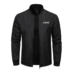 New Fashion Outwear High Quality Jackets for Men Bomber Jacket Autumn <b>Black</b> Casual Slim Fit Coat Baseball <b>Windbreaker</b> Jackets - Product Image 5
