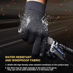 Gants d'hiver haute performance unisexes pour le ski, gants de neige avec doublure thermique, compatibles avec les écrans tactiles, adaptés à la course à pied, au cyclisme et aux courses - Product Image 5