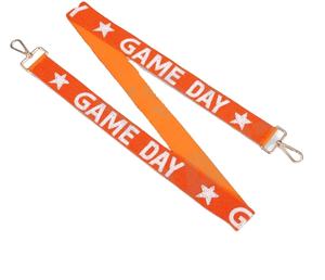 Sangles de sac de perles de rocaille en or blanc personnalisées Star Game day Sangle de sac à main perlée pour sacs Accessoires de mode - Product Image 1