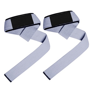Sangles de levage pour poignets avec poignées et rembourrage en néoprène pour entraînement de force et soulevé de terre - Product Image 4