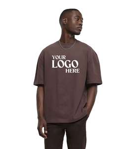 Summer Mens Best Selling Men's T Shirts 100% Cotton Material Custom Logo & Design T Shirts Factory Wholesale Price Loose <b>tshirts</b> - Product Image 4