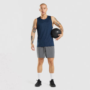 Chaleco Deportivo de Algodón Personalizado para Hombre, Estilo Moderno, Popular para Entrenamiento en Gimnasio y Fisicoculturismo, Hecho de Algodón - Product Image 4