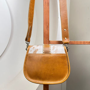 Bolso bandolera recién llegado, bolso de mano de piel de vaca de alta calidad para mujer, bolso de hombro de piel auténtica con logotipo personalizado para mujer - Product Image 5