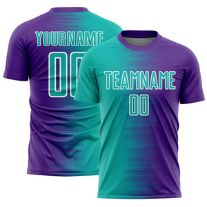 Fully Customized Winter Men's Soccer Jersey Shorts Set Sublimation Printed Elastic Waist Front Quick Dry OEM Service 100% - Product Image 2