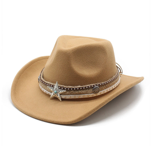 Western Travel Cowboy <b>Hat</b> American Export Style 100% Polyester <b>Summer</b> Casual Fashionable Featuring A Modern Fit and Professional - Product Image 4