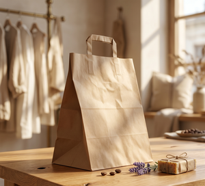 Bolsas de Papel Kraft con Cierre Autoadhesivo, Biodegradables, Estilo Clásico, para Envasado de Alimentos, Alta Calidad a Precio Competitivo - Product Image 5