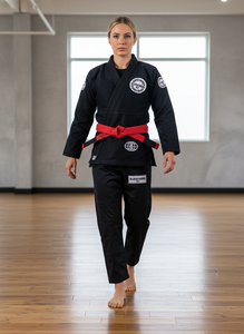 Kimono de Jiu-Jitsu de haute qualité, léger, 350 GSM, extensible, 100% coton, unisexe, résistant au rétrécissement, durable, avec logo personnalisé, équipement d'entraînement - Product Image 3