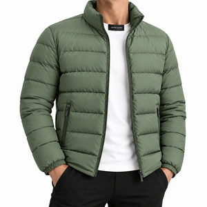 Chaqueta Acolchada para Hombre, Estilo Urbano, Impermeable, con Capucha, Diseño Único, para Clima Frío, Ropa de Exterior - Product Image 6