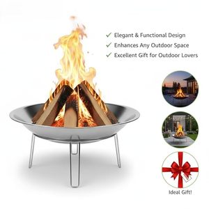 Brasero de Metal Moderno Ecológico de Primera Calidad con Gas Natural para Asados al Aire Libre, Patio, Jardín y Camping Familiar Portátil - Product Image 5